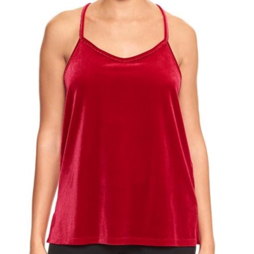 (2/$30) Red Velvet Gap Tank Top
